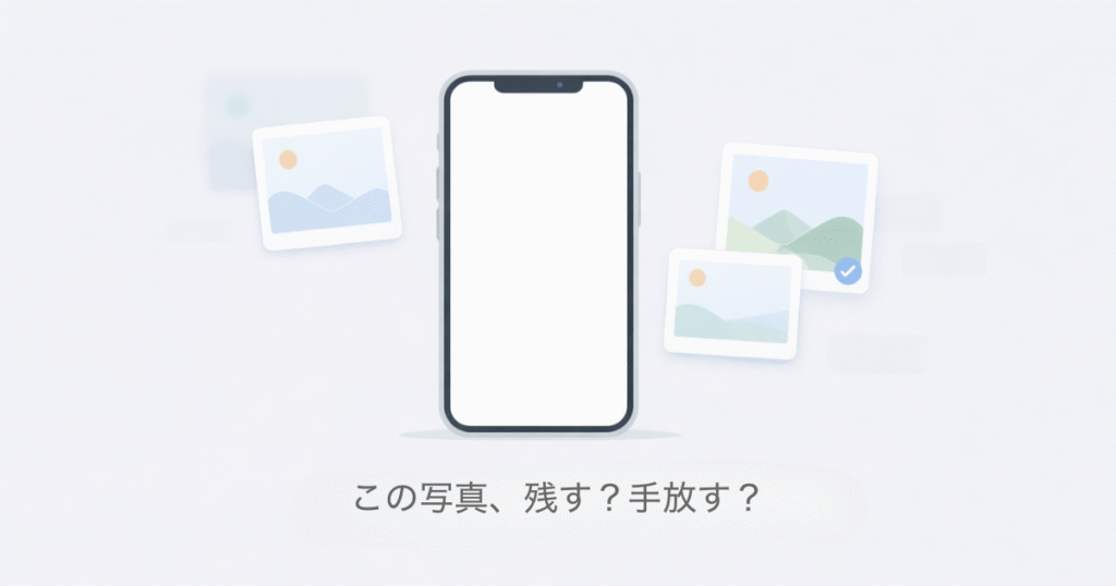 この写真、残す？手放す？